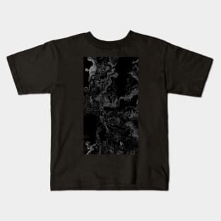 Black Marble Kids T-Shirt